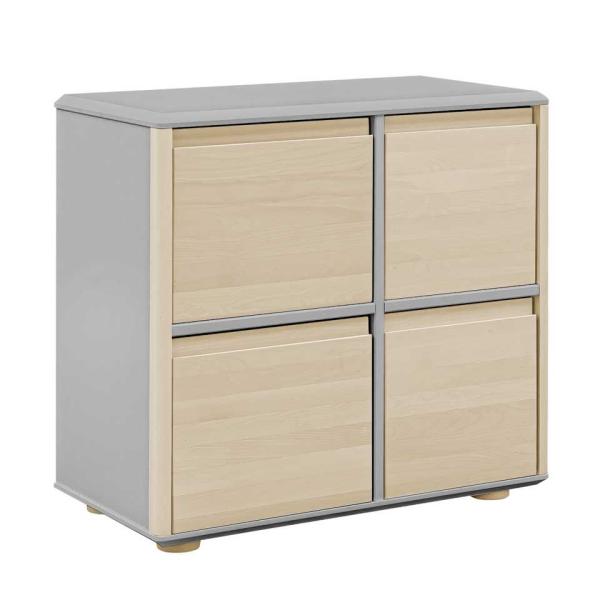 Funflex 4D Breite Kommode mit Fronten aus Birke
